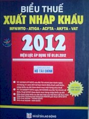 Biểu thuế xuất nhập khẩu 2013, biểu thuế XNK 2013 mới nhất