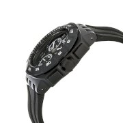 Swatch Men's SUIB400 Quartz Chronograph Black Dial Plastic Watch