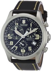 Victorinox Swiss Army Men's 241314 Infantry Vintage Chronograph Black Dial Watch