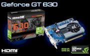 Inno3D GeForce GT 630 (NVIDIA GeForce GT 630, GDDR3 1GB, 128-bit, PCI-E 2.0)