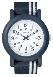 Timex Originals T2N325 Unisex Camper White Dial Two Tone Strap Watch