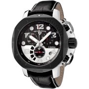 Swiss Legend Men's 10538-01-BB-SP Scubador Collection Chronograph Black Leather Watch