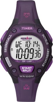 Timex Women's T5K6519J Ironman Mid Size 30-Lap Purple Watch