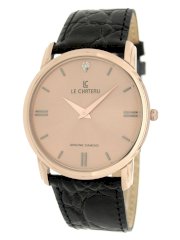Le Chateau Men's 7071MRSE-RSE Classica Diamond Slim Watch