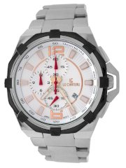 Le Chateau Men's 5707M-WHT Sports-Dinamica Chrono Watch