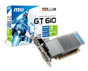 MSI N610GT-MD2GD3H/LP (NVIDIA GeForce GT 610, GDDR3 2GB, 64-bit, PCI-E 2.0)