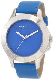 MAarc by marc jacobs  MBM1202 Women's Blade Blue Dial Blue Leather Band Watch