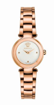 Versace Women's M5Q80D001 S080 Mystique Rose Gold IP Sunray Dial Bracelet Watch