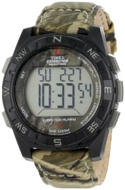 Timex Men's T498499J Rugged Camo Digital Vibration Alarm Watch