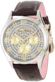  Paris Hilton Women's PH.13107JS/04C Beverly Crystal Paved Dial Watch
