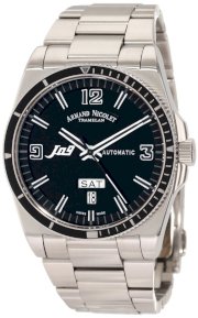 Armand Nicolet Men's 9660A-NR-M9650 J09 Casual Automatic Stainless-Steel Watch