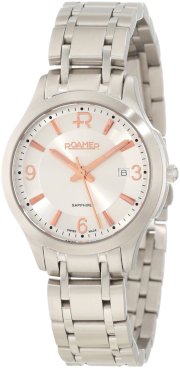 Roamer of Switzerland Women's 509978 41 14 50 Preview Silver Two-Tone Stainless Steel Date Watch