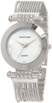 Vernier Women's VNR11072SS Multi Chain Bracelet Quartz Watch