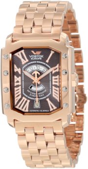 Vostok-Europe Men's 2432/3409181B Arktika Russian Automatic Mechanical Watch