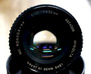 Lens Minolta MC ROKKOR-PF 50mm F1.7