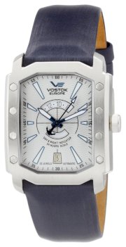 Vostok-Europe Men's 2432/3405094 Arktika Automatic Silver Dial Watch