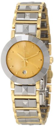 Swistar Women's 44202-L Swiss Quartz Scratch Resistant Tungsten and Stainless Steel Dress Watch