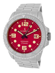 Le Chateau Men's 7083mssmet-red Sport Dinamica Automatic See-Thru Watch