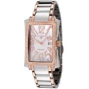  Swiss Legend Women's 10034-SR-22 Bella Diamond Accented Stainless Steel and Rose Gold-Tone Trim Watch