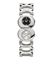 RSW Women's 6800.BS.SS0.12-5.0-0 Simply Eight Black And Silver Dials Reversible Steel Watch