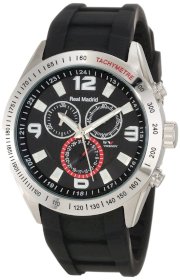 Viceroy Men's 432835-55 Black Chronograph Date Rubber Watch