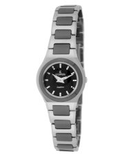 Le Chateau Women's 5826l-blk Tungsten and Ceramic Sapphire Crystal Watch