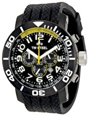  TW Steel Men's TW75 Grandeur Black Dial Watch