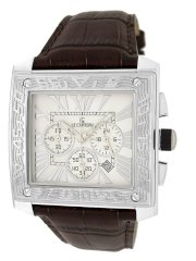 Le Chateau Men's 5422M-WHT Sports Dinamica Quadra LC Collection Watch
