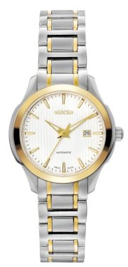 Roamer of Switzerland Women's 716561 47 25 70 Mechaline EOS Automatic Gold IP Stainless Steel Date Watch