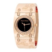 Paris Hilton Women's 138.4461.60 Bangle Black Dial Watch