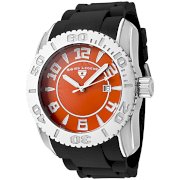 Swiss Legend Men's 20068-06 Commander Collection Stainless Steel Orange Dial Watch