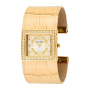 Paris Hilton Women's 138.5118.60 Bangle Square White Dial Watch