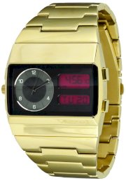  Vestal Men's MMC035 Metal Monte Carlo Gold Ion-Plated Analogue-Digital Watch