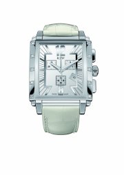 RSW Men's 4220.BS.A2.2.D0 Hampstead Sapphire Crystal White Dial Chronograph White Diamond Watch