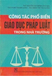 Công tác phổ biến Giáo dục pháp luật trong nhà trường