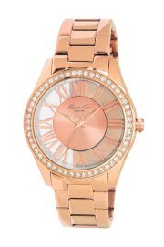 Kenneth Cole New York Women's KC4852 Transparency Rose Gold Transparency Analog Ladies Watch