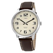 Timex Men's Brown Leather Easy Reader Watch #T28201