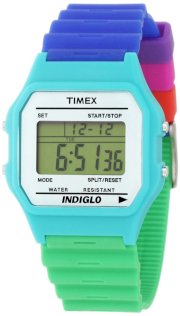 Timex Men's T2N2719J Fashion Digitals Premium Multicolor Watch