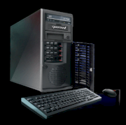 CybertronPC CAD1212A (AMD Opteron 6272 2.10GHz, Ram 8GB, HDD 160B, VGA Quadro 400 512D3, RAID 1, 733T 500W 4 SAS/SATA Black) 