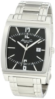 Kenneth Cole New York Men's KC3826 Classic Silver-Tone Bracelet Watch