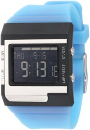 Diesel Watches Unisex Color Domination Thermal Purple to Blue Digital Watch