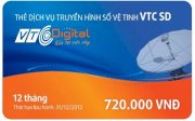 Thẻ gia hạn truyền hình VTC SD 12 tháng