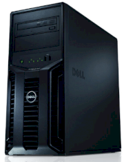Server Dell Tower PowerEdge T110 - X3440 (Intel Xeon Quad Core X3440, 2.53 GHz, RAM 2GB, HDD 500GB, RAID 0,1,5,10)