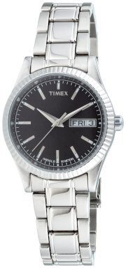 Timex Men's T2M555 Classic Silver-Tone Dress Stainless Steel Bracelet Watch