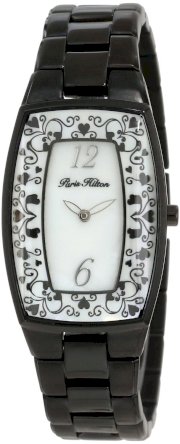  Paris Hilton Women's 138.4618.60 Tonneau Black Watch