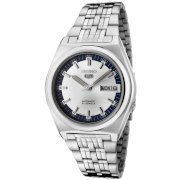 Seiko Men's SNK645K Seiko 5 Automatic Silver Dial Stainless Steel Watch