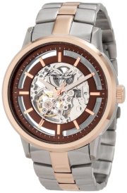Kenneth Cole New York Men's KC9032 Automatic Rose Gold Transparent Clear Automatic Watch