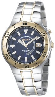 Seiko Men's SKA442 Kinetic Two-Tone Watch