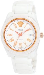 Versace Women's 01AC1D001 SC01 DV One Automatic Rose-Gold Plated Watch