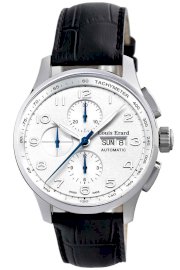 Louis Erard Men's 78228AS11.BDC53 1931 Automatic Black Leather Chrono Tachymeter Date Watch